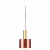 Goldene Deckenleuchte "Selvia" 240V E27 - 12 x 19 cm